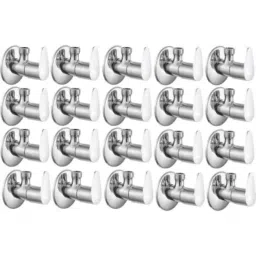 Senkiddpro Fusion Stainless Steel Chrome Finish Wall Mounted Angle Cock (Pack of 20)-picture-29