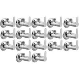 Senkiddpro Marc Stainless Steel Chrome Finish Wall Mounted Angle Cock (Pack of 17)-picture-23