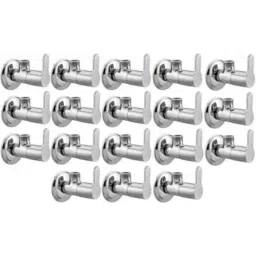 Senkiddpro Marc Stainless Steel Chrome Finish Wall Mounted Angle Cock (Pack of 18)-picture-14