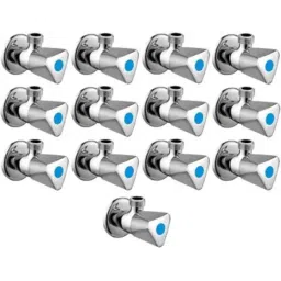 Senkiddpro Triangle Stainless Steel Chrome Finish Wall Mounted Angle Cock (Pack of 13)-picture-15