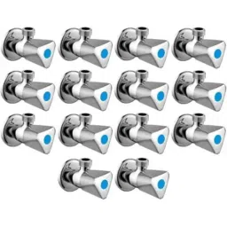 Senkiddpro Triangle Stainless Steel Chrome Finish Wall Mounted Angle Cock (Pack of 14)-picture-26