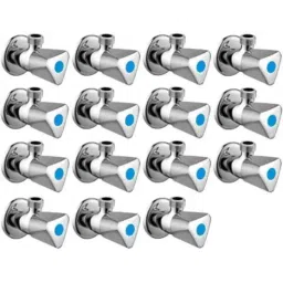 Senkiddpro Triangle Stainless Steel Chrome Finish Wall Mounted Angle Cock (Pack of 15)-picture-11