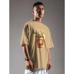 SENO TEX Graphic Printed Oversized Cotton T-shirt-picture-20