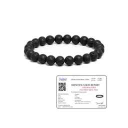 SENROAR Unisex Black Agate Bracelet-picture-21