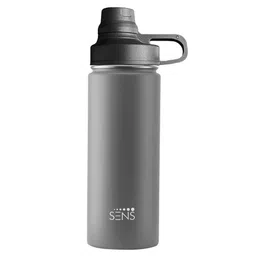 SENS Hydra Metallic Stainless Steel Sport Water Bottle Grey - 500 ml-picture-12