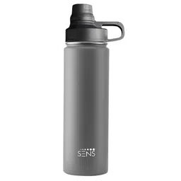 SENS Hydra Metallic Stainless Steel Sport Water Bottle Grey - 700 ml-picture-14