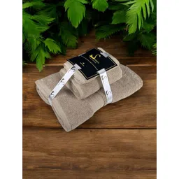 SENSES Brown 3 Cotton 670 GSM Bath Towel-picture-34