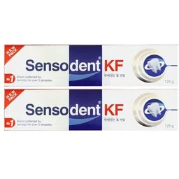 KF Medicated Foaming Dental Gel - 2 x 125g Packs Toothpaste-image-2