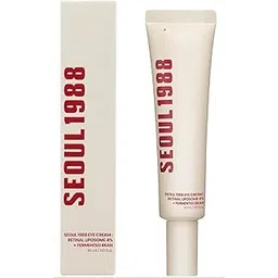 SEOUL 1988 Retinal Liposome Eye Cream 4% with Fermented Bean | Anti-Aging Under Eye Cream for Wrinkles, Dark Circles & Brightening | 30 ml / 1.01 fl. oz.-picture-16