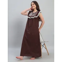 SEPHANI Women Maxi Nightdress-picture-34