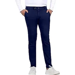 septem Men Regular Fit Lycra Blend Trousers-picture-49