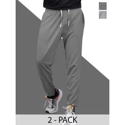Septem Relaxed Pack Of 2 Relaxed Fit Mid-Rise Joggers-picture-21