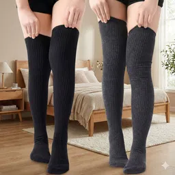 septem Women Self Design Over the Knee-picture-25