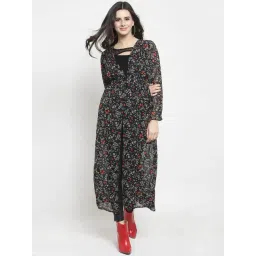 Sera Black Printed Longline Shrug-picture-33