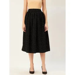 Sera Black Printed Skirt-picture-43