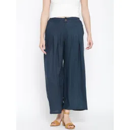 Sera Blue Regular Fit Palazzos-picture-34