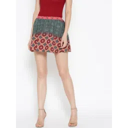 Sera Multicolor Printed Skirt-picture-21