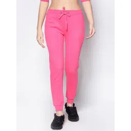Sera Pink Cotton Embellished Trackpants-picture-24