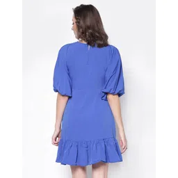 Sera Puff Sleeve A-Line Mini Dress image 2