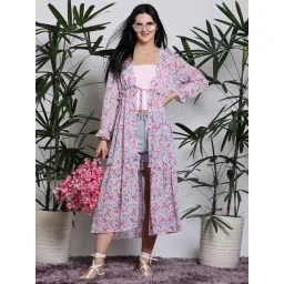 Sera White Floral Printed Shrug-picture-11