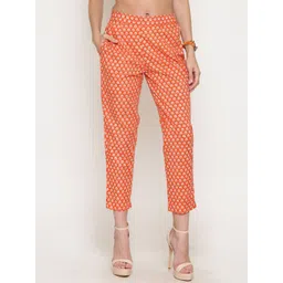 Sera Women Ethnic Motifs Printed Pleated Trousers-picture-31