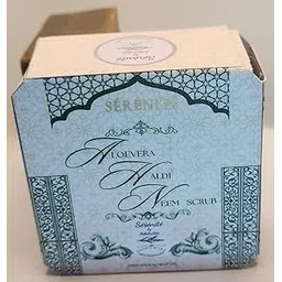 SÉRÉNITÉ Serenite Hand Crafted Natural Paraben Free Alovera Haldi Neem Body Scrub (250 grams)-picture-49