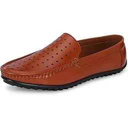 server Loafers for Men | Loafer Shoes for Men Casual | Moccasins Lightweight Slip-On's | Soft Cushioned Insole | Trendy Non Lace-up Design | Stylish & Comfortable Loafer-picture-19