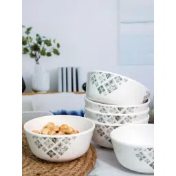 Servewell World Of Solitaire Melamine 10.5 cm Veg Bowl (0.24 L) - Set of 6-image-8