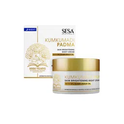 Sesa Kumkumadi Night Cream With Padma For Skin Brightening - 50gm-picture-21