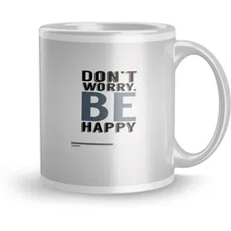 sethsawariya Beautiful Don'T Worry Be Happy Printed Colorful Coffee And Tea Ceramic Coffee Mug-picture-11