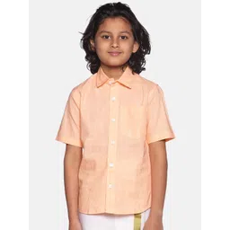 Sethukrishna Boys Chest Pocket Casual Cotton Shirt-picture-31