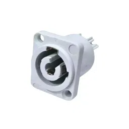 SETMI INDIA Powercon Socket for Reliable and Secure Power Connections, White-picture-30