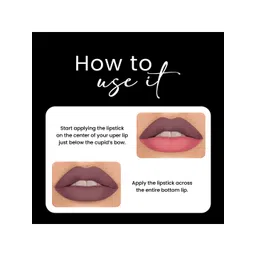 Seven Seas HD Intense Matte Long Lasting Lipstick 3.5 g - Fire 609 image 5