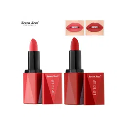 Seven Seas Set of 2 Lip To Lip Matte Lipstick - Castro 309 & Matte Red 312-picture-13
