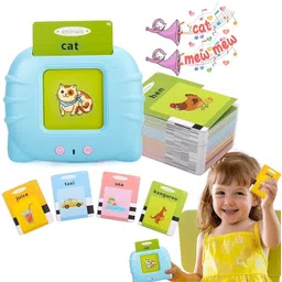 sevenspace Talking English Words Flash Cards for Kids Early Educational Learning Device Toy-picture-10