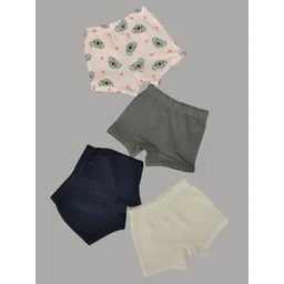 SEYBIL Girls Pack Of 4 Assorted Pure Cotton Basic Briefs SBGBRIEF02-picture-11