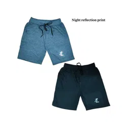 Seyor Boys Pack Of 2 Cotton Shorts-picture-32