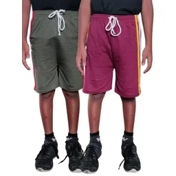 Seyor Boys Pack of 2 Outdoor Pure Cotton Regular Shorts-picture-22