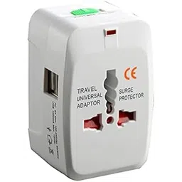 SEYROLIN Universal Worldwide Adapter with Built in Dual USB Charger Ports | Popular Converter Plug Au/EU/Us/UK Plug | All in One Portable Travel Adapter | Adapter with 2-USB Charger Ports Phone Laptop-picture-33