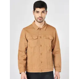 Sf Jeans By Pantaloons Beige Cotton Regular Fit Jacket-picture-37