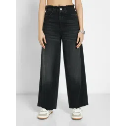 Sf Jeans By Pantaloons Black Cotton Comfort Fit Jeans-picture-37