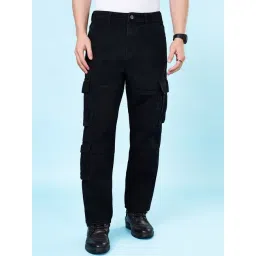 Sf Jeans By Pantaloons Black Cotton Loose Fit Jeans-picture-26