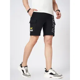 SF Jeans by Pantaloons Black Cotton Regular fit Shorts-picture-42