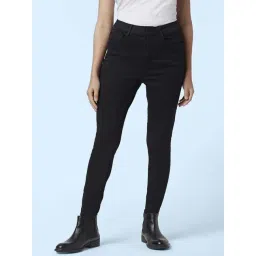 SF Jeans by Pantaloons Black High Rise Jeans-picture-34