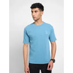 Sf Jeans By Pantaloons Blue Cotton Relaxed Fit T-Shirt-picture-30