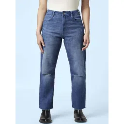 SF Jeans by Pantaloons Blue High Rise Jeans-picture-15