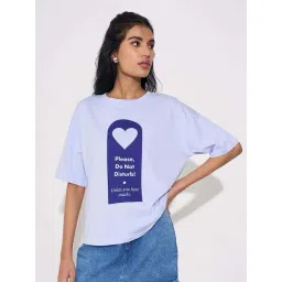 Sf Jeans By Pantaloons Blue Regular Fit Printed T-Shirt-picture-40