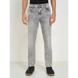 Sf Jeans By Pantaloons Grey Cotton Slim Fit Jeans-picture-30