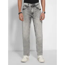 Sf Jeans By Pantaloons Grey Straight Fit Jeans-picture-34