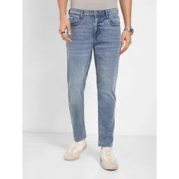 Sf Jeans By Pantaloons Light Blue Cotton Slim Fit Jeans-picture-29